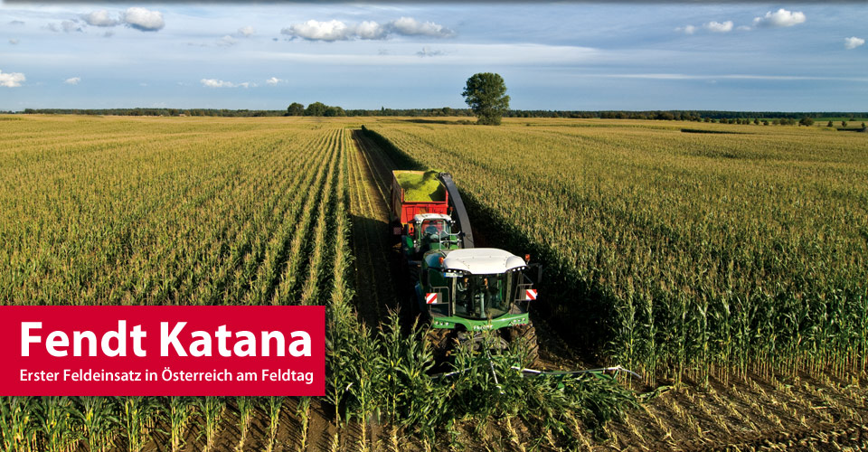Fendt Katana 65 auf dem Feldtag 2013