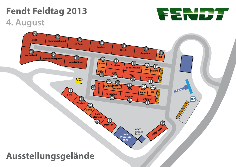 Luftbild Fendt Feldtag